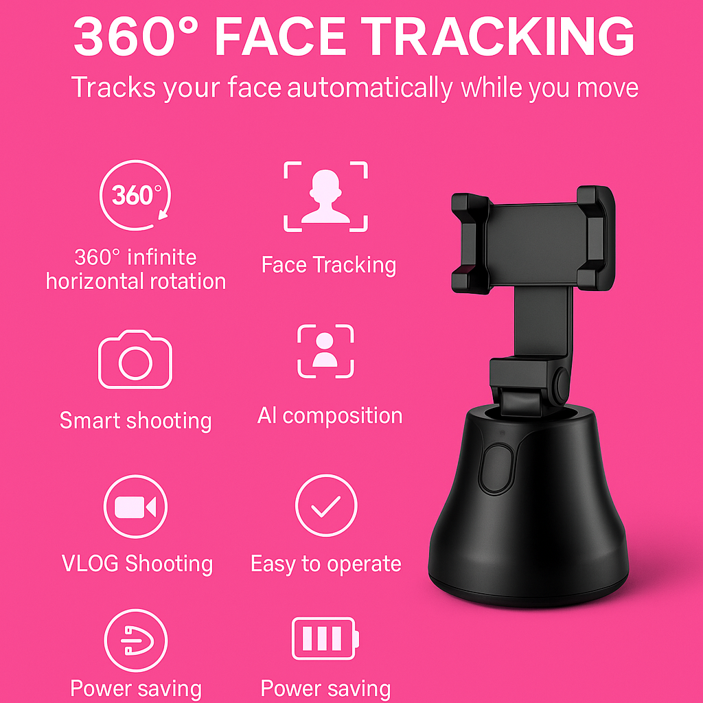 Auto-Tracking Creator Phone Mount