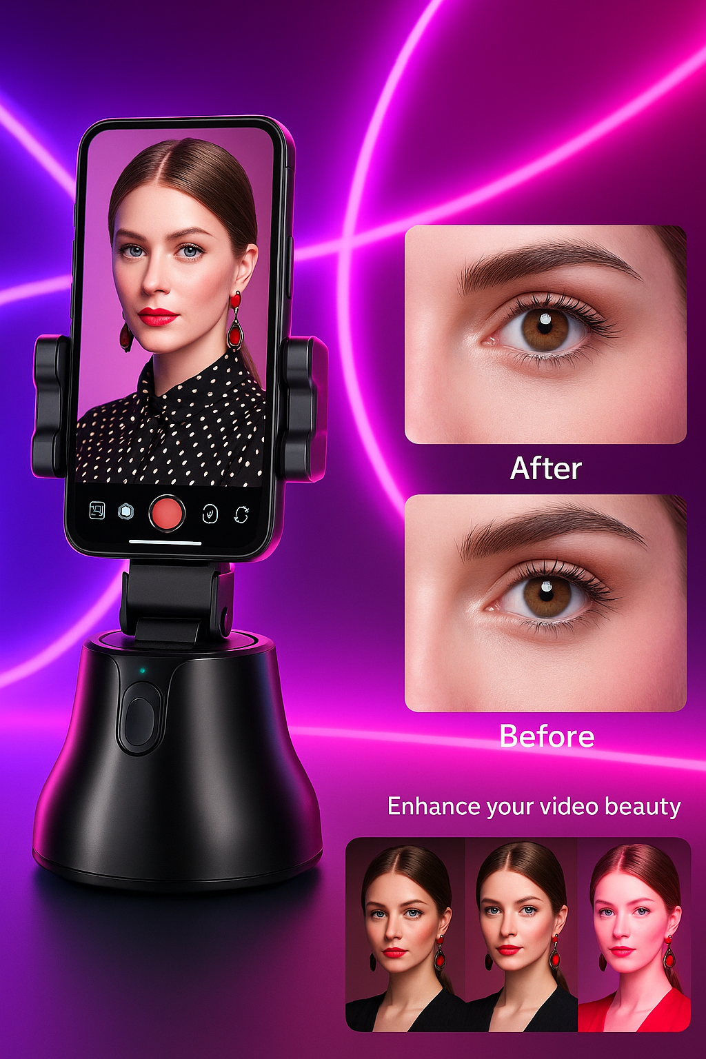 Auto-Tracking Creator Phone Mount