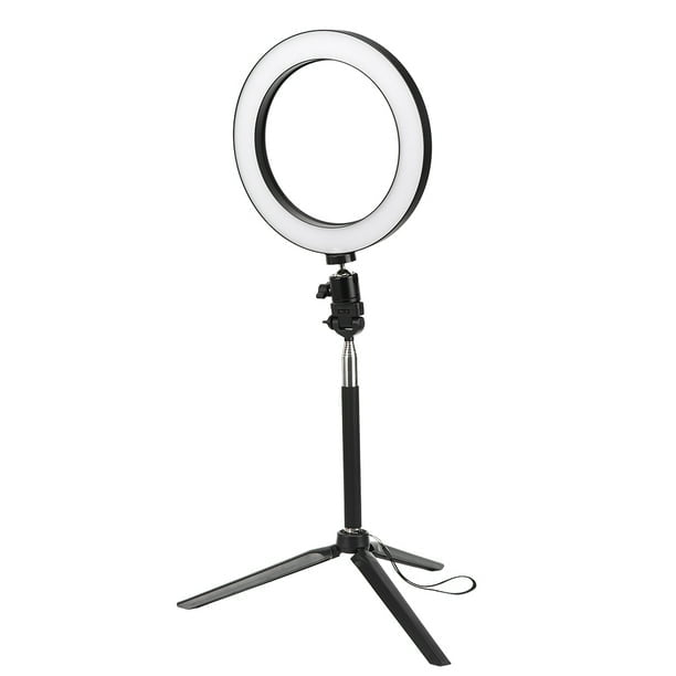 LED Selfie Ring Light Kit (16 cm/20 cm) with Tripod & Phone Holder | CreatorPlayground