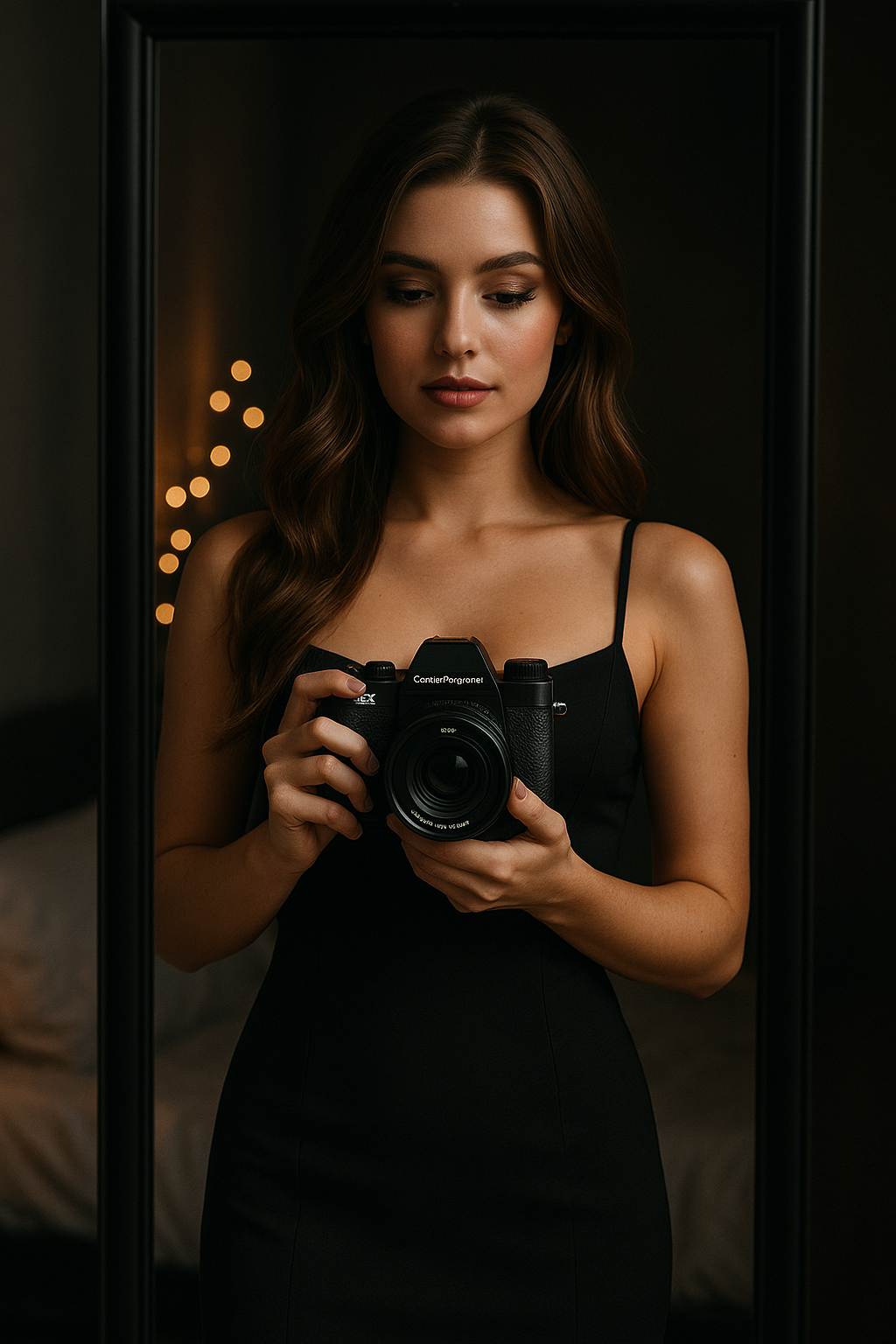 CreatorPlayground Retro SLR-Style 48MP 4K Digital Camera (3” Flip Screen, Wi-Fi)