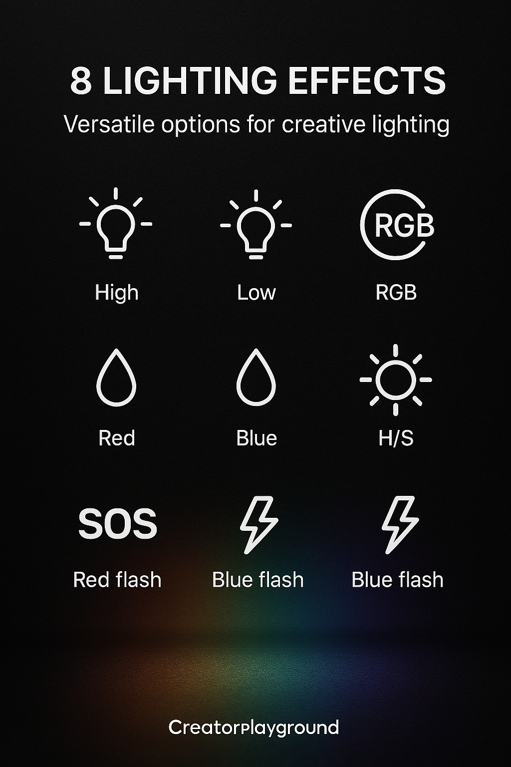 CreatorPlayground W70 Pocket RGB Light – Portable Video Fill